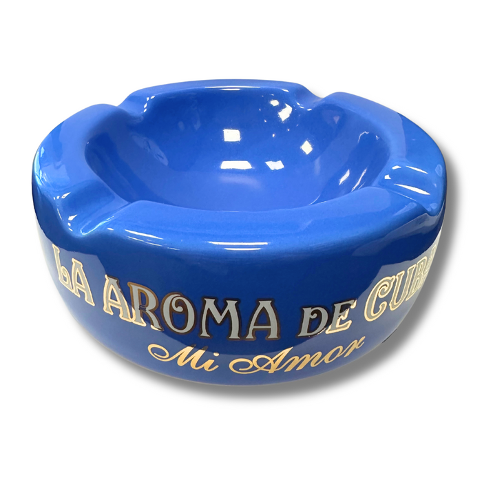 La Aroma de Cuba Ashtray La Aroma De Cuba Blue