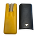 Cohiba Leather Cigar Pouch 3 Small Squares Cohiba