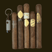 5 cigar draw card sampler
