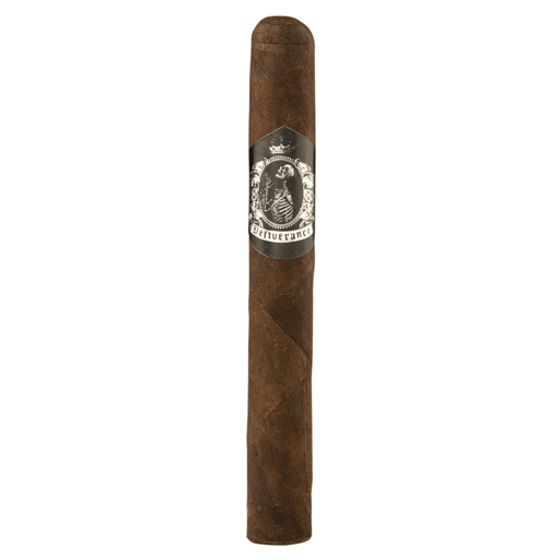 Black Label Trading Co.Black Label Trading Co. Deliverance Nocturne Toro 6x48 cigar with dark Pennsylvania Broadleaf wrapper and skeleton crest band, limited edition available at Smoke Master Cigars