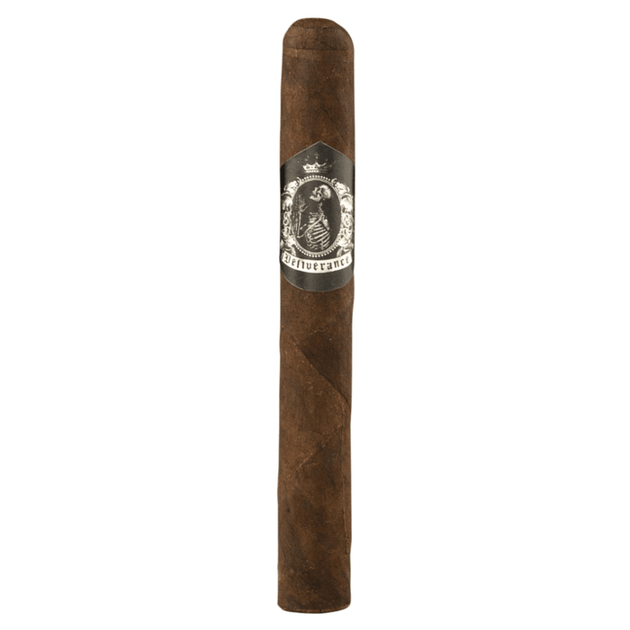 Black Label Trading Co.Black Label Trading Co. Deliverance Nocturne Toro 6x48 cigar with dark Pennsylvania Broadleaf wrapper and skeleton crest band, limited edition available at Smoke Master Cigars