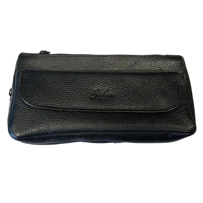 Brigham 1 Pipe and Tobacco Case Black