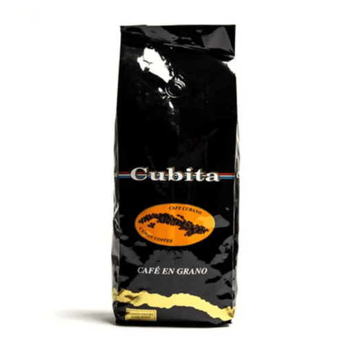 Cubita whole bean coffee 250g Cuban dark roast Arabica cafe en grano Sierra Maestra authentic Cuban coffee beans