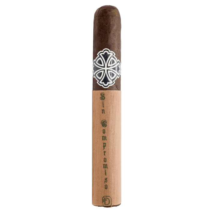 Dunbarton Tobacco Trust Sin Compromiso Selection No 5 Gran Toro Steve Saka cedar sleeve San Andres Negro wrapper boutique premium cigar