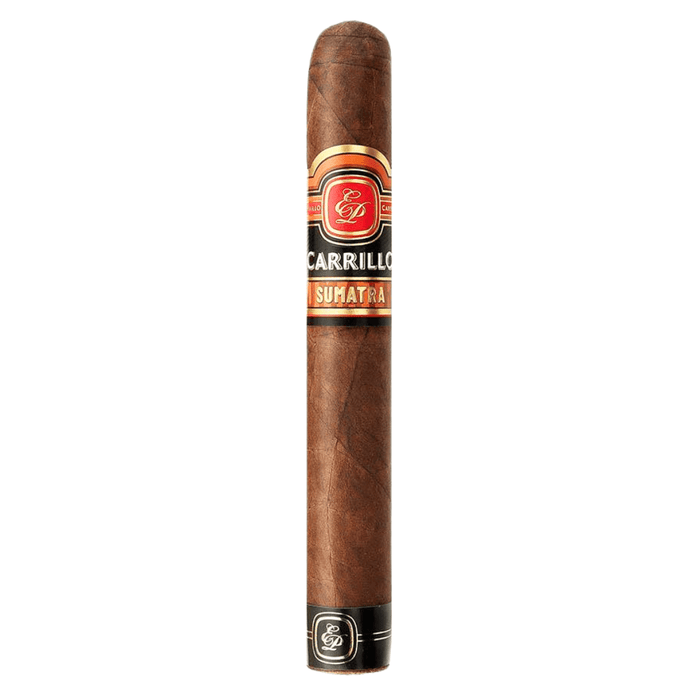 E.P. Carrillo Essence Sumatra Toro cigar with Ecuadorian Sumatra wrapper and classic EPC band – premium hand-rolled cigar