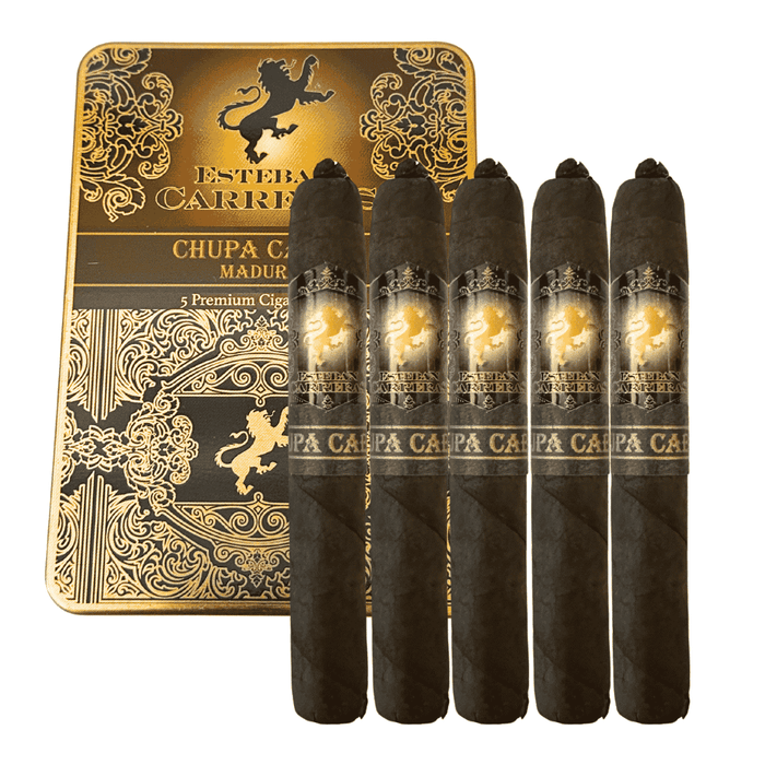 esteban carreras chupacabra compact maduro cigar tin