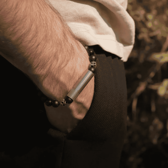 Les Fines Lames Punch Bracelet Oscuro Skull I