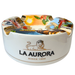 La Aurora ceramic cigar ashtray white four cigar rest lion crest premium cigar ashtray Dominican Republic since 1903