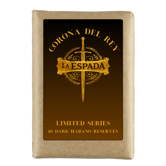 La Espada Corona Del Rey Limited Edition cigars bundle of 10 with dark oily aged Habano wrapper medium bodied premium cigar limited release