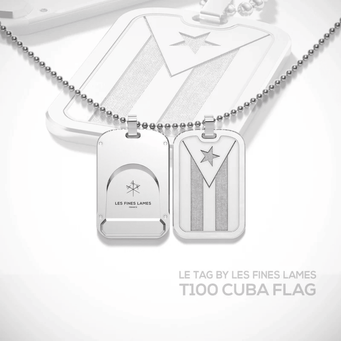 Les Fines Lames Le TAG T100 – Flag Cuba Silver