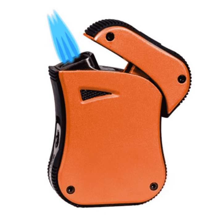 Lotus Blaze - Triple Flame Torch with Punch Cutter