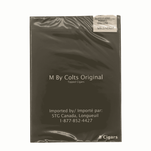 M by Colts Original tipped cigarillos pack of 8 mild tobacco