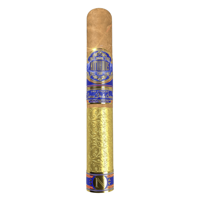 Notorious Creme de la Creme Robusto 5x50 Conor McGregor Ecuadorian Connecticut Shade wrapper Brazilian Arapiraca binder medium bodied luxury cigar 2026