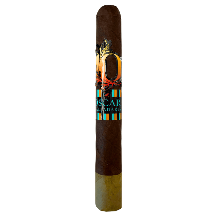 Oscar Valladares 10th Anniversary Toro 6x52 maduro San Andres candela foot Honduran premium cigar