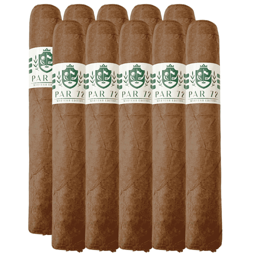 Pack of cigars with 'PAR 72' branding on a white background