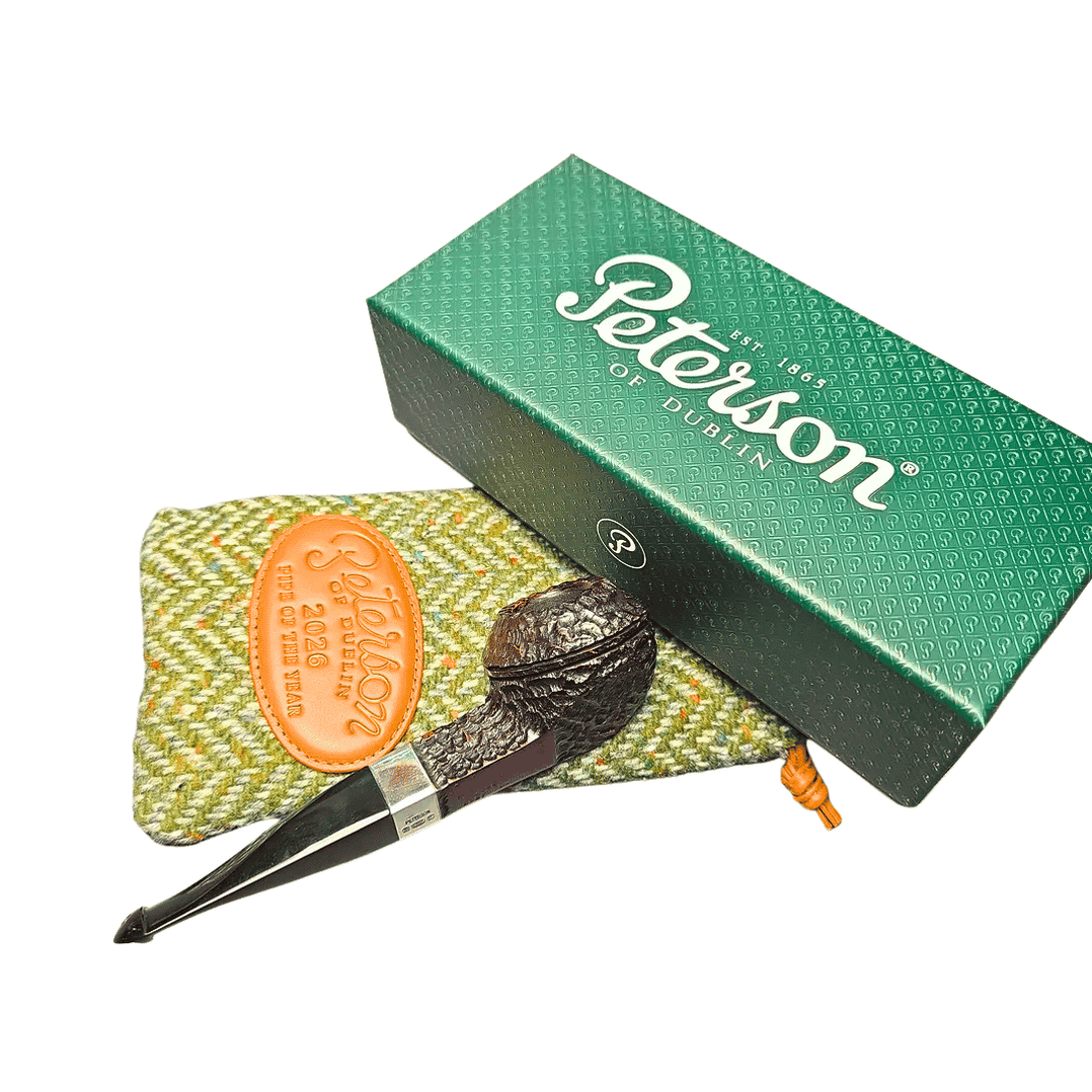Peterson Pipe of The Year 2026 Rusticated — Smoke Master Cigars