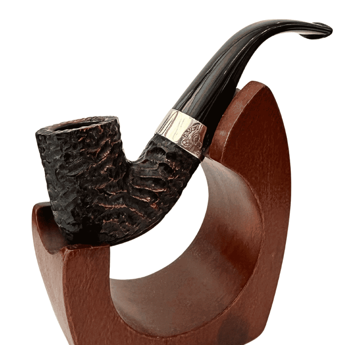 peterson donegal rocky bent billiard tobacco pipe rustic 338