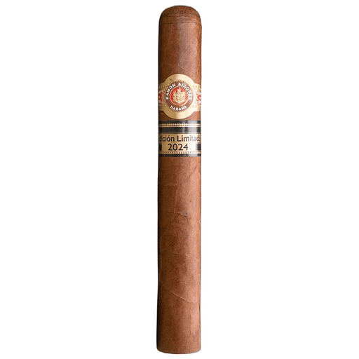 Ramon Allones Absolutos Edicion Limitada 2024 Cuban cigar with gold and red band displayed on white background