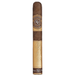 Rocky Patel Gold Label cigar with Ecuador sumatra wrapper, gold foil foot sleeve, and brown and gold Rocky Patel bands shown upright on a white background.