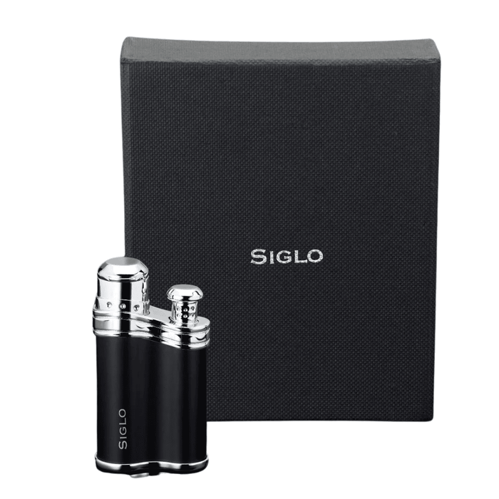 Siglo Bean Shape Matte Black Lighter
