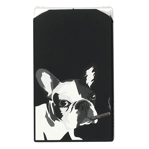 siglo dog in black lighter french bulldog pop art