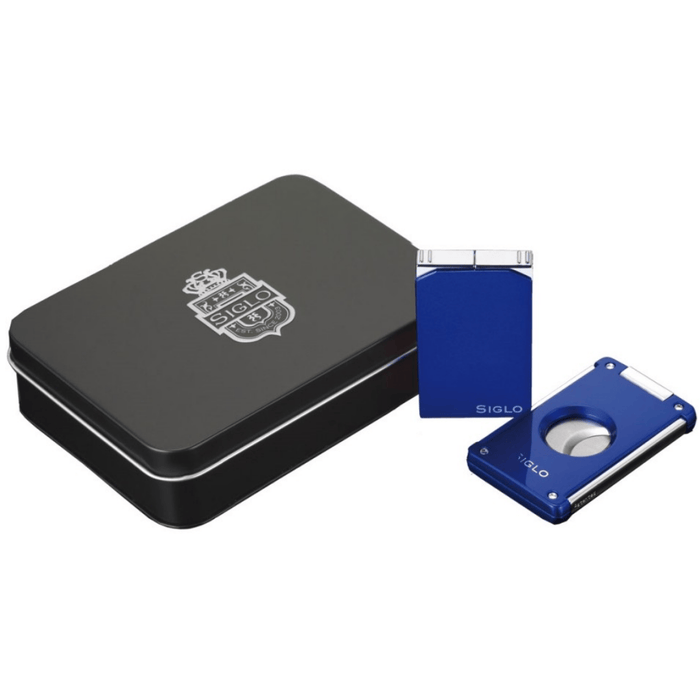 Siglo Twin Flame & Cutter Set - Blue