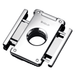 siglo shiny chrome cigar cutter double guillotine