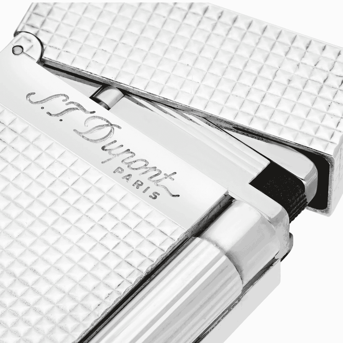 St Dupont Ligne 2 Diamond Head Silver