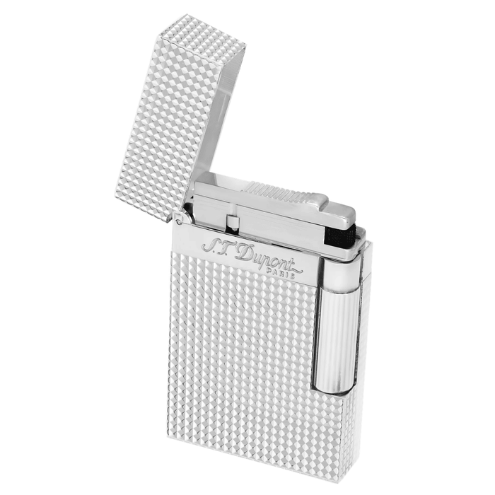 St Dupont Ligne 2 Diamond Head Silver