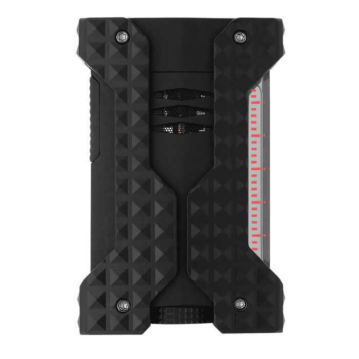 St Dupont Windproof Brushed Lighter Black