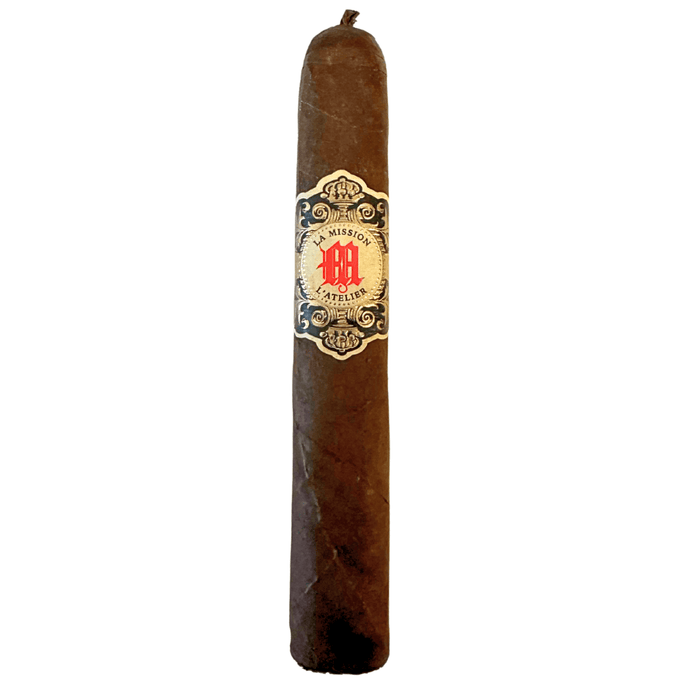 La Mission du L'Atelier 1989 cigars are a standout offerin from the innovative offshoot of Pete Johnson’s acclaimed cigar portfolio. Known for crafting the popular Tatuaje line, Johnson teamed up with the legendary Garcia family to explore more creative and unconventional blends under the L’Atelier name.