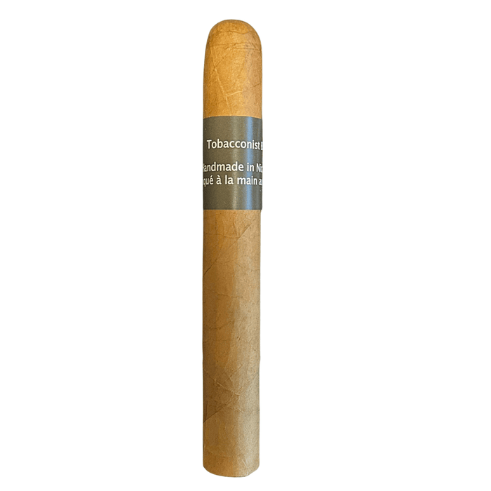 Tobacconist Blend Natural Toro handmade Nicaraguan cigar featuring a smooth natural wrapper, classic Toro size, even construction, and a balanced medium bodied smoking profile.