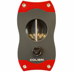 Load image into Gallery viewer, Colibri High-Performance V-Cut Cigar Cutter – Ergonomic Design with Stainless Steel Spring-Activated Blade
