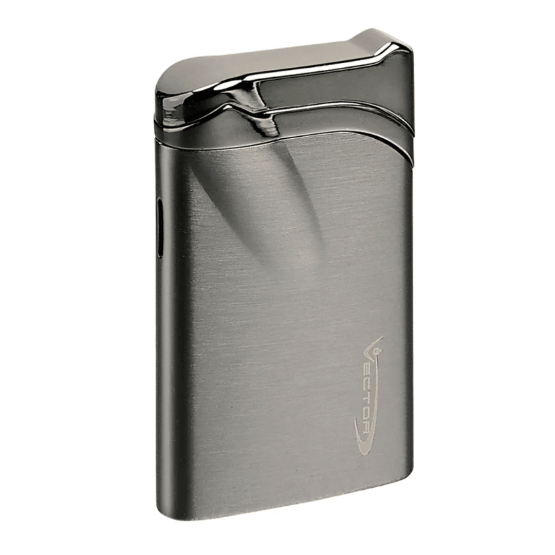Vector Ultra Single Flame Torch Lighter - Gunmetal Satin — Smoke Master ...
