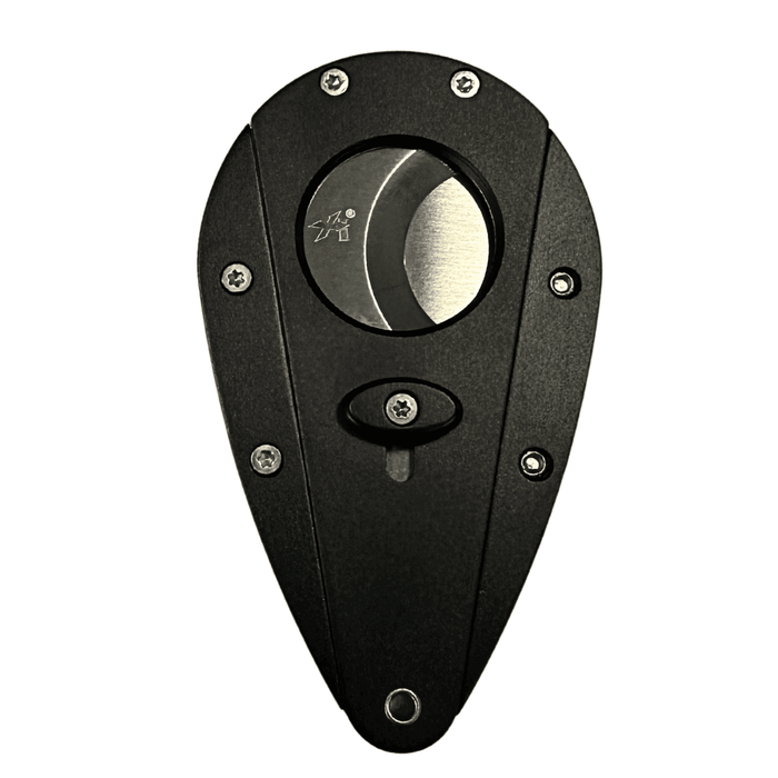 Xikar Xi1 double guillotine cigar cutter black 440 stainless steel blades lifetime warranty premium cigar cutter