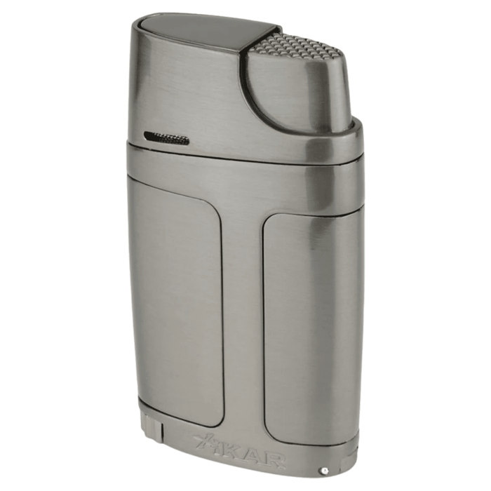 Xikar ELX double jet flame lighter wind resistant 9mm punch fuel window cigar lighter premium torch lighter