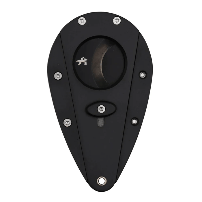 Xikar Xi1 Phantom black double guillotine cigar cutter stainless steel blades premium cigar cutter all black