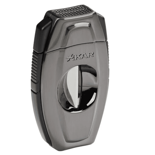 Xikar Flip Dual cigar cutter V-cut straight cut 64 ring gauge stainless steel spring loaded versatile premium cigar accessory