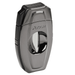 Xikar Flip Dual cigar cutter V-cut straight cut 64 ring gauge stainless steel spring loaded versatile premium cigar accessory