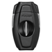 Xikar VX2 V-Cut cigar cutter stainless steel deep v-cut 64 ring gauge spring loaded secure lock premium cigar accessory