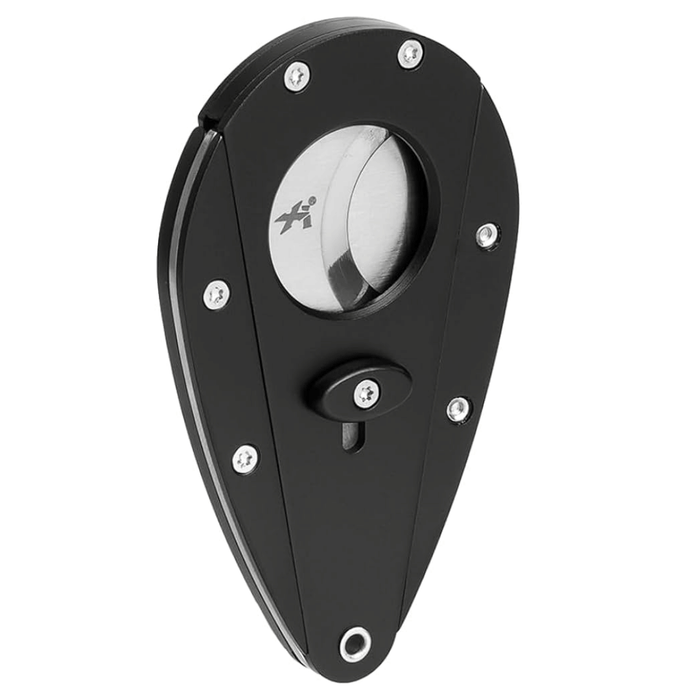Xikar Xi1 Perfect Cut cigar cutter stainless steel backplate double guillotine premium cigar accessory