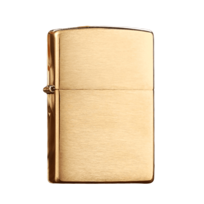 Zippo 204B Brushed Brass