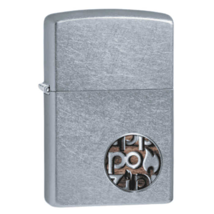 Zippo 29872 Button Street Chrome