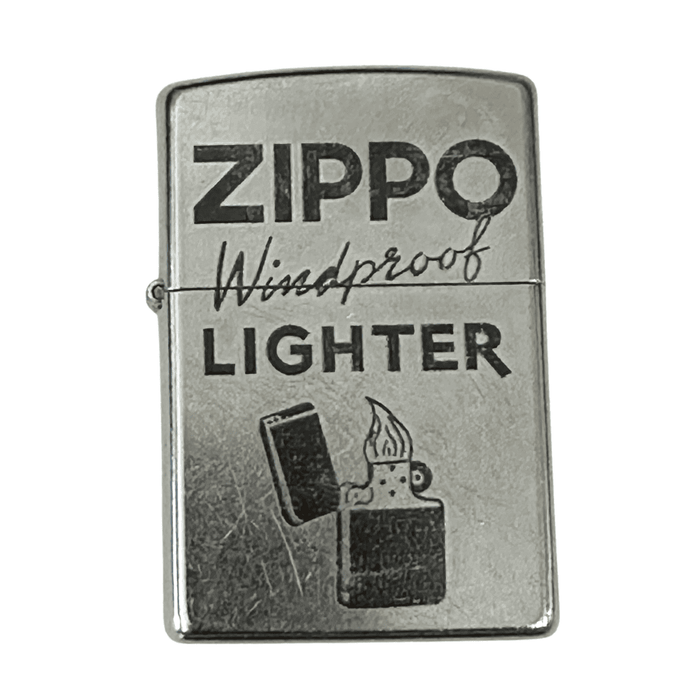 Zippo Street Chrome Classic Logo