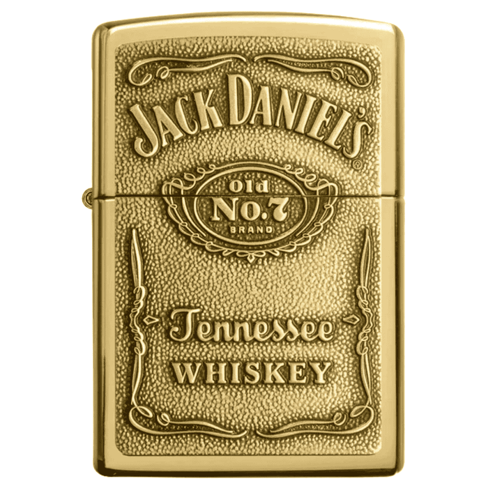 Zippo Jack Daniels Brass Emblem