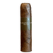 A single rolled cigar with a dark brown textured leaf wrapper and a dark olive green paper band featuring white text that reads 'Alec Bradley Chantilly Maduro x'.