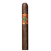 Foundation Wise Man Maduro Robusto cigar with a dark Mexican San Andrés wrapper and red green band displayed upright on a plain white background.