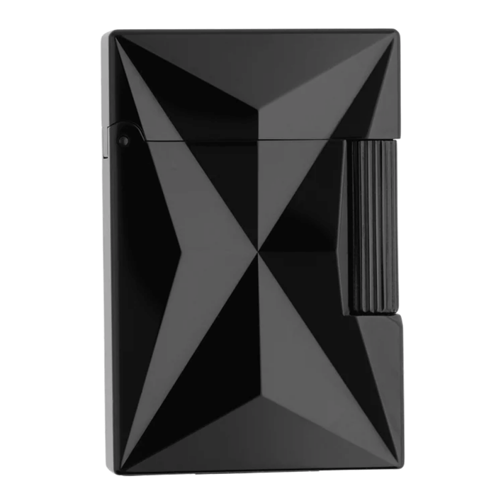 st dupont ligne 2 small fire x black lighter luxury cigar