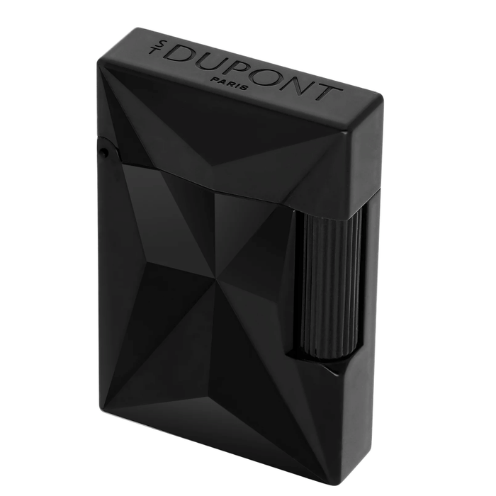 St Dupont Ligne 2 Lighter Small Fire X Black