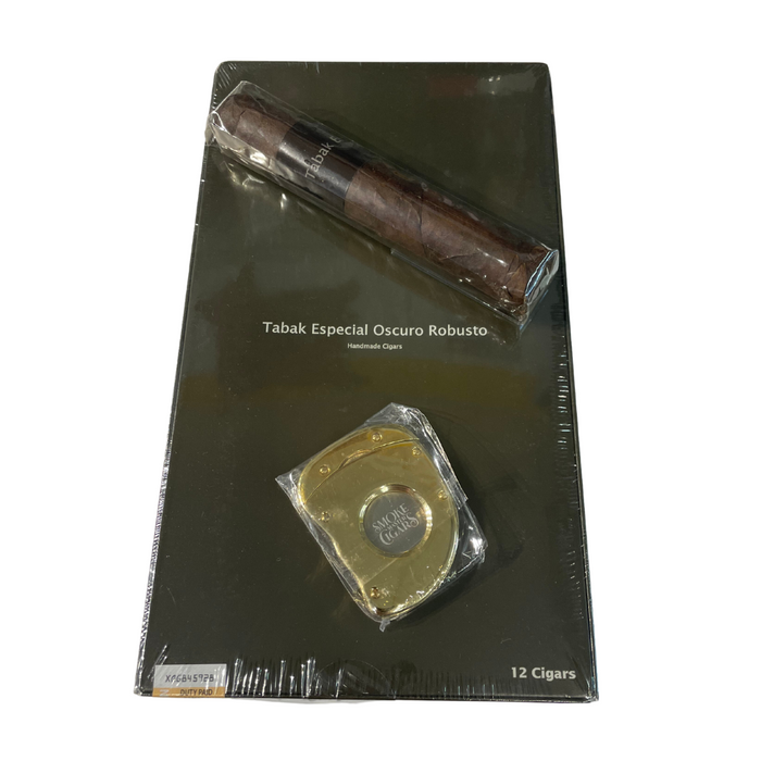 Tabak Especial Box of 12 + Cigar Cutter Deal